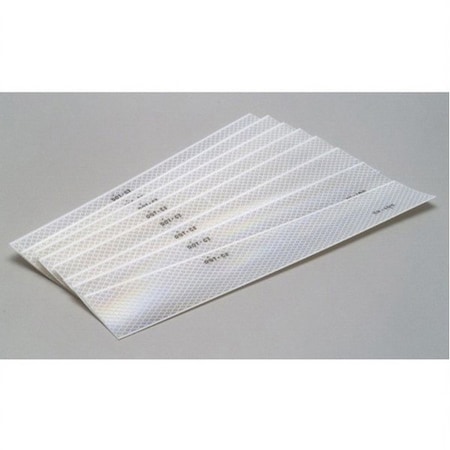 3M 3MTM Diamond GradeTM Conspicuity Markings 983-10 White, 2 in x 12 in 7010297023